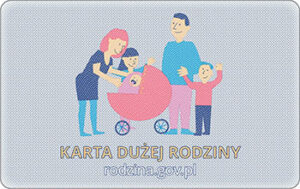 Karta dużej rodziny Giżycko