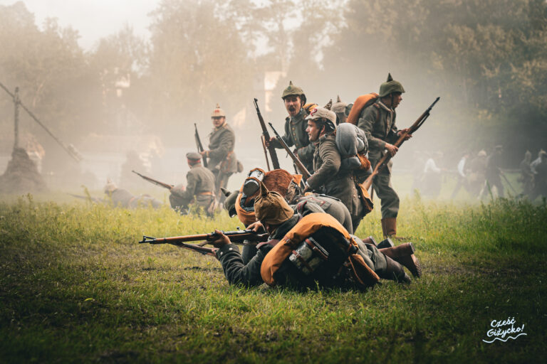 Inscenizacja historyczna w Twierdzy Boyen
