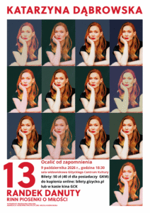 „13 randek DaNuty” – piosenki Danuty Rinn w Giżycku