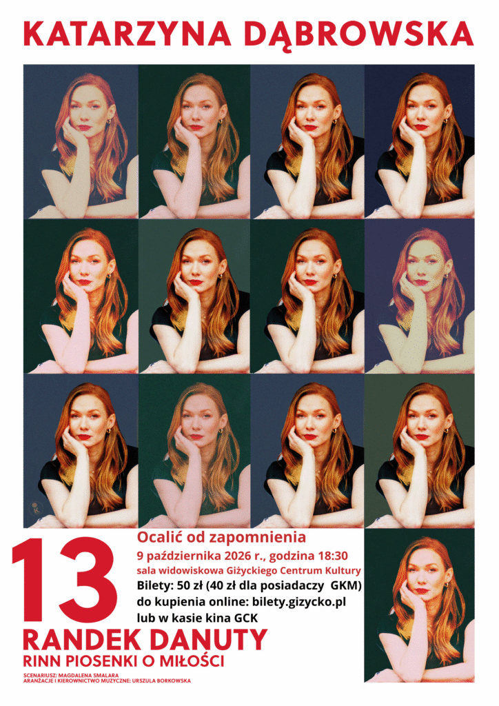 „13 randek DaNuty” – piosenki Danuty Rinn w Giżycku