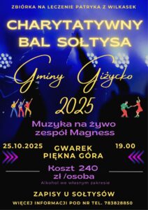 Charytatywny Bal Sołtysa Gminy Giżycko 2025 