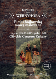 Koncert zespołu Wernyhora w Giżycku