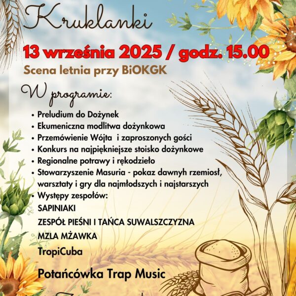dożynki w kruklankach
