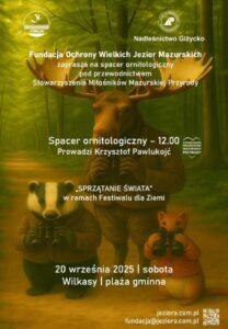 World Clean Up Fest – Sprzątanie Świata w Wilkasach i spacer ornitologiczny