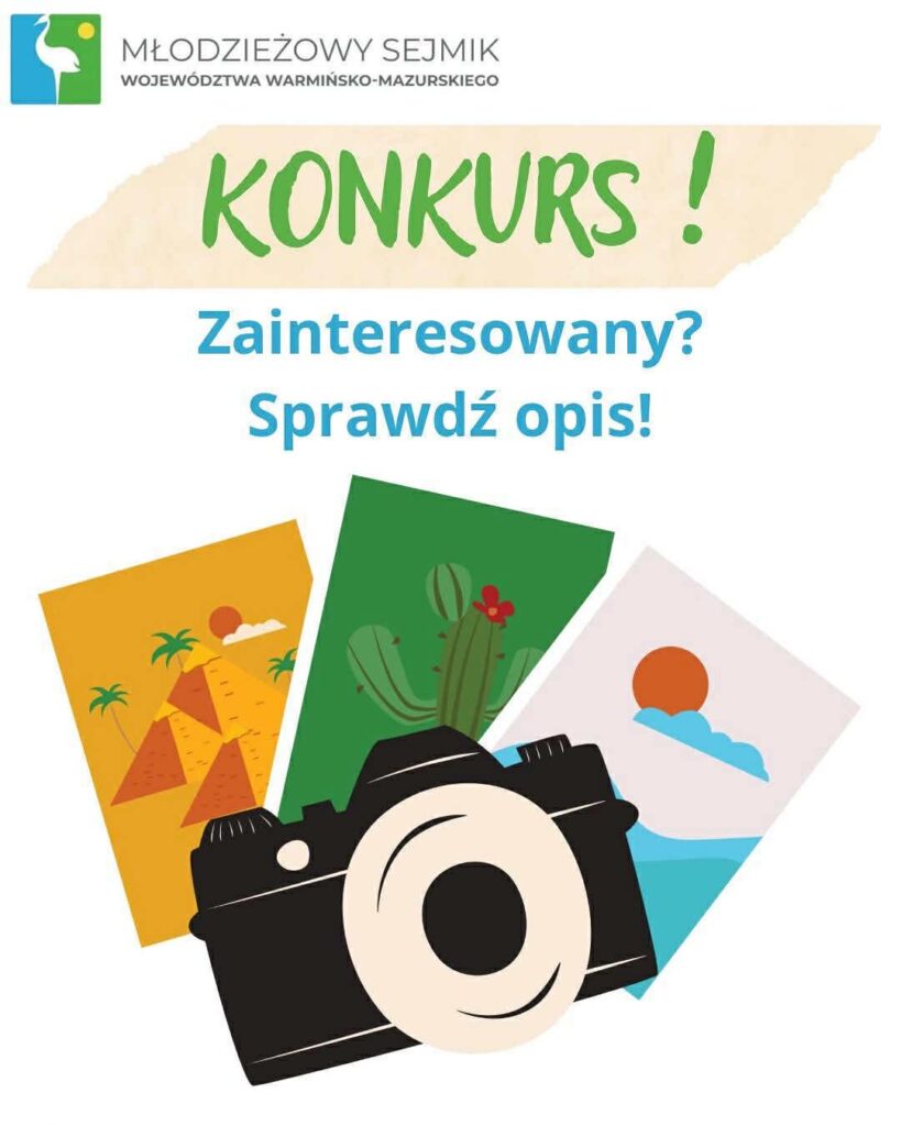 Młodzi radni zachęcają do udziału w konkursach – pokaż swój talent i pasję!