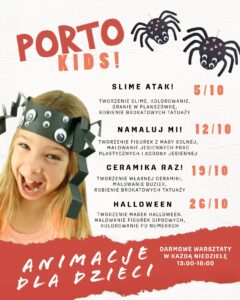 Porto Kids – niedzielne animacje dla dzieci w Porto Bistro