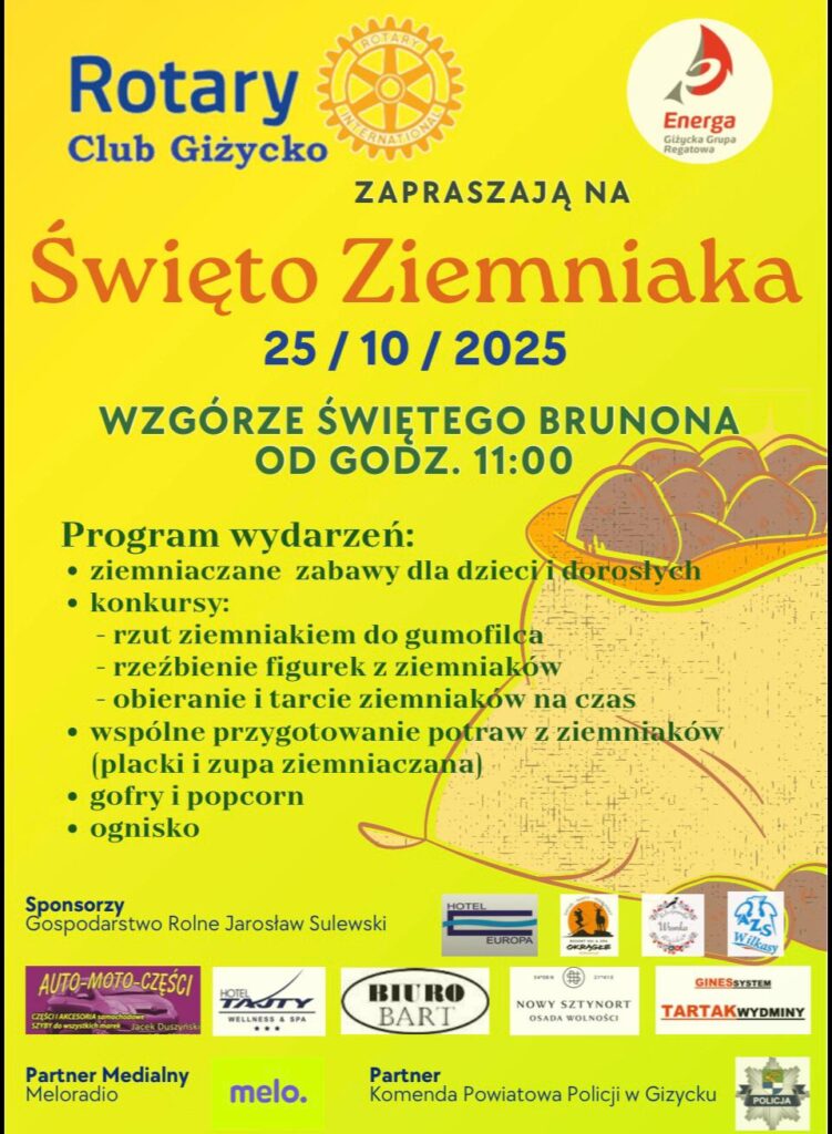 Święto Ziemniaka 2025 na Wzgórzu Świętego Brunona