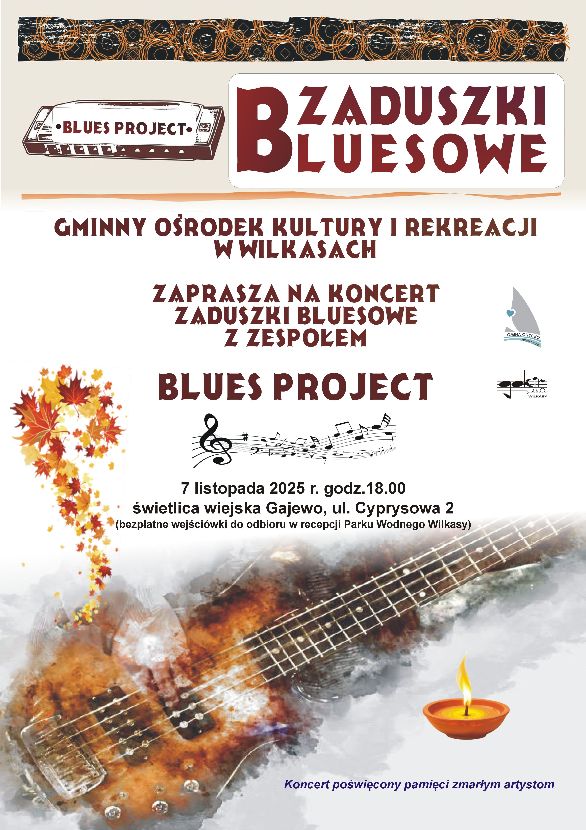 Bluesowe zaduszki Giżycko