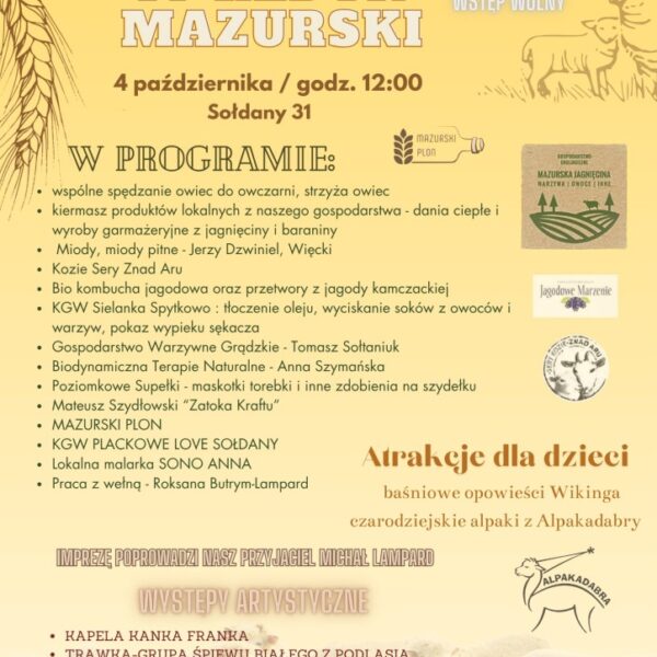 📅 04.10.2025📍 Sołdany 31IV Redyk Mazurski w Sołdanach