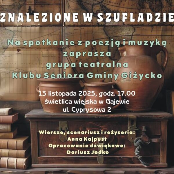 Znalezione w szufladzie