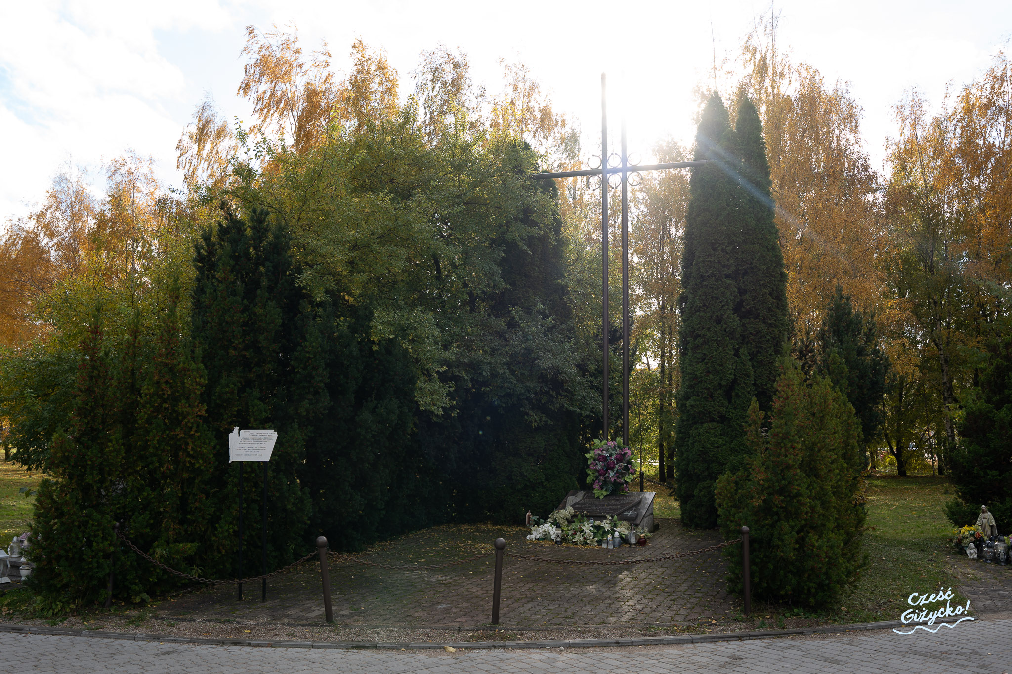 Miejsca pamięci na cmentarzu komunalnym w Giżycku