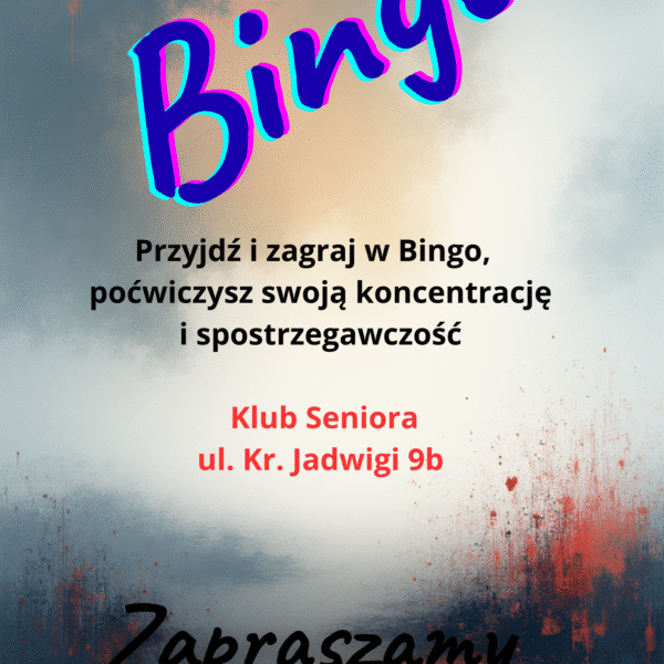📅 26.11.2025📍 Klub SenioraBingo w Klubie Seniora
