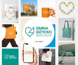 Gmina Giżycko z nowym logo. „Serce Mazur” w nowoczesnej odsłonie