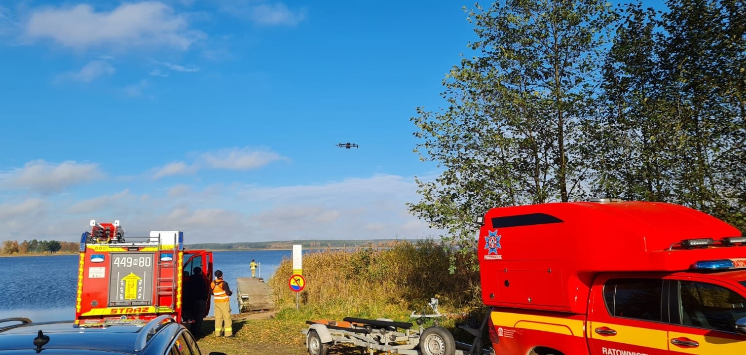 Tragiczny finał poszukiwań dwóch braci z Ełku. Odnaleziono ciała na jeziorze Kruklin