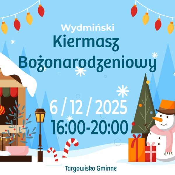 Mikołajkowy Kiermasz Bożonarodzeniowy w Wydminach – świąteczne smaki, rękodzieło i magia grudniowego wieczoru