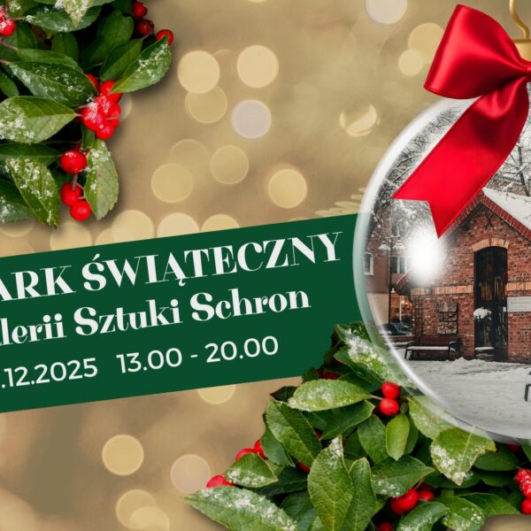 Jarmark świąteczny w Galerii Sztuki Schron – artystyczne dopełnienie grudniowego Giżycka📅 21.12.2025📍 Galeria Sztuki Schron