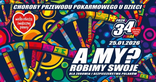 34. finał WOŚP w Giżycku. Szukamy wolontariuszy📅 25.01.2026📍 Giżycko