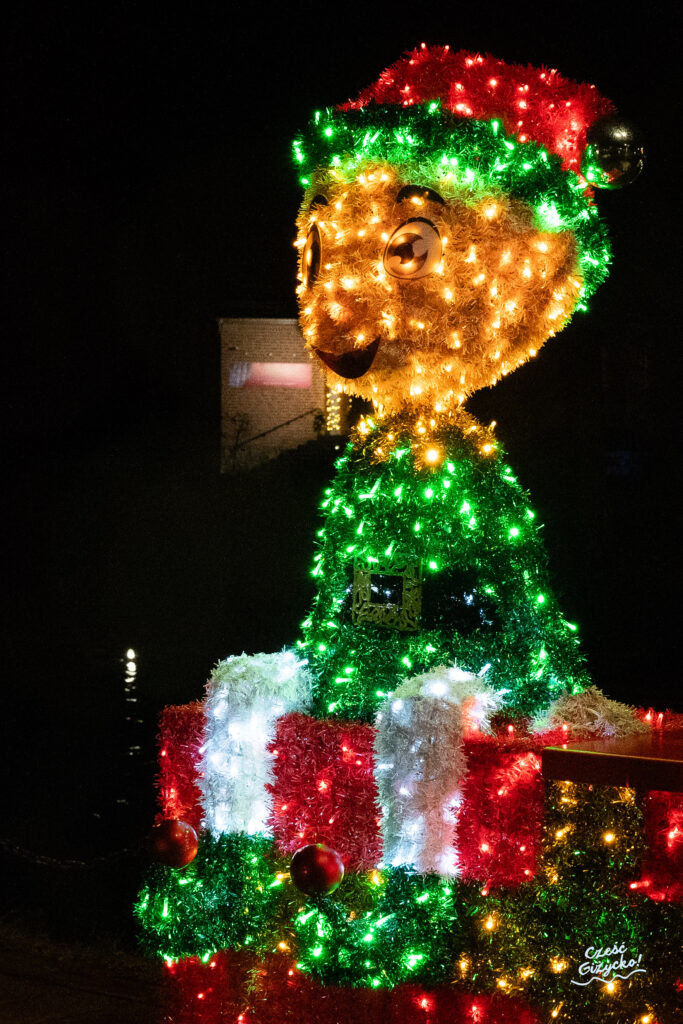 Nowe iluminacje świąteczne w Giżycku