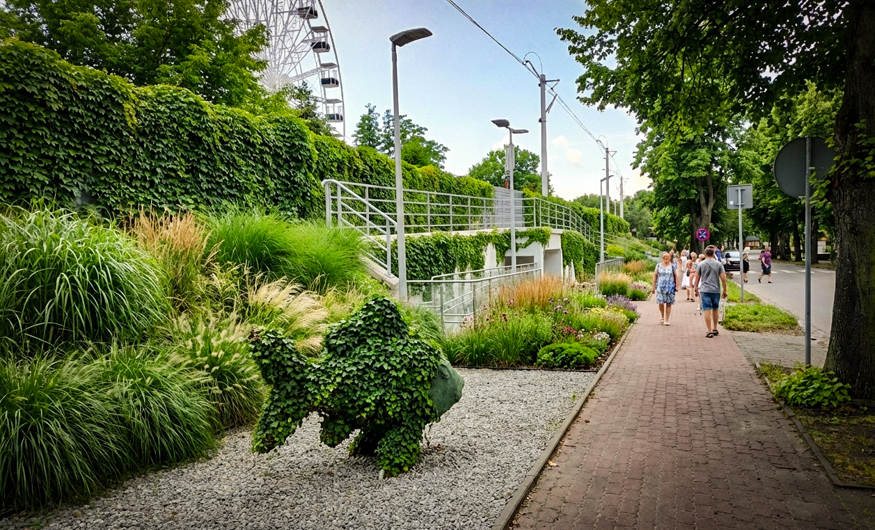 Co dalej z terenami przy torach w Giżycku? Miasto pokazuje pierwszy kierunek zmian i koncepcję parku linearnego