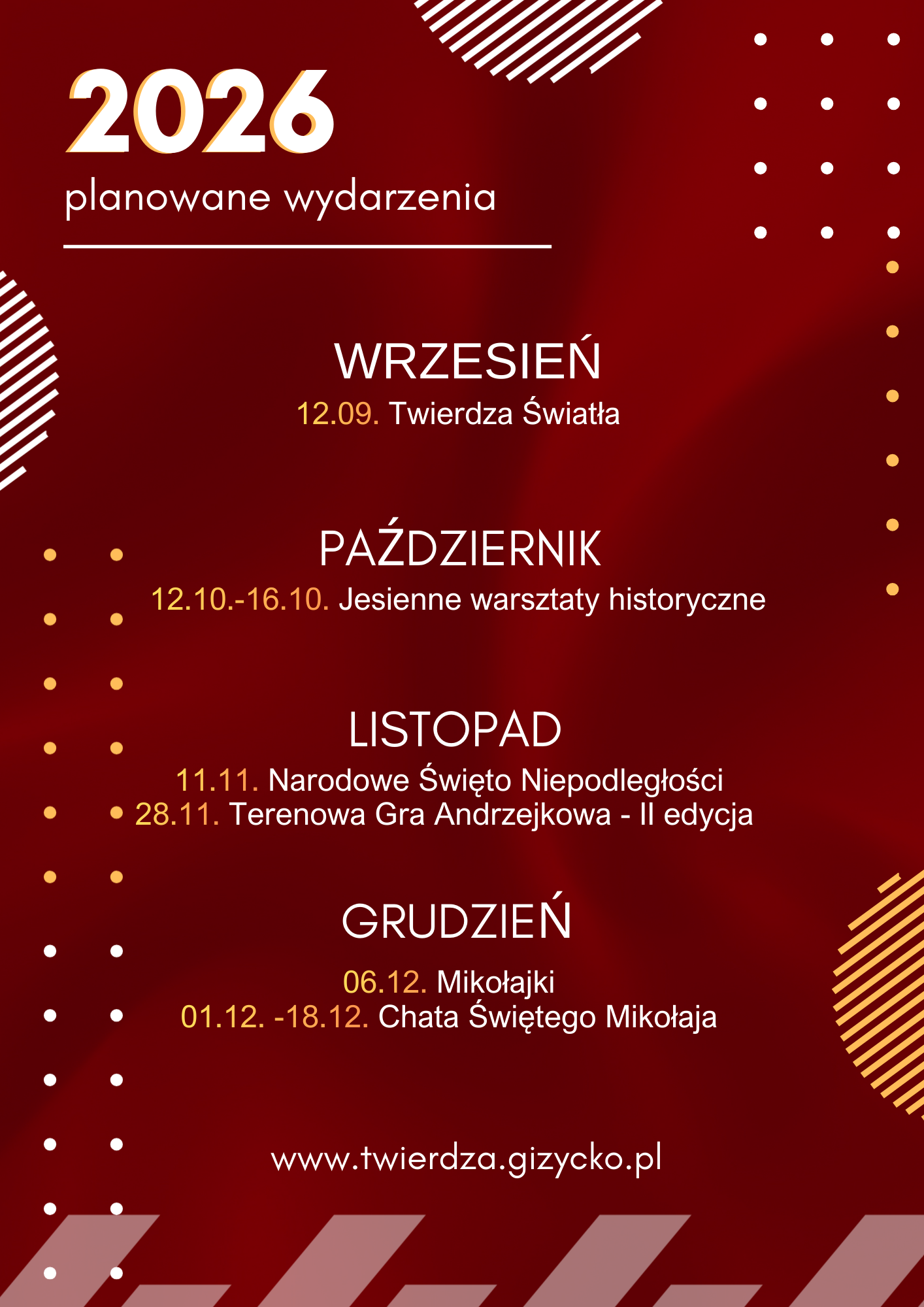 W Twierdzy Boyen w 2026 roku będzie się działo. Poznaliśmy plan wydarzeń