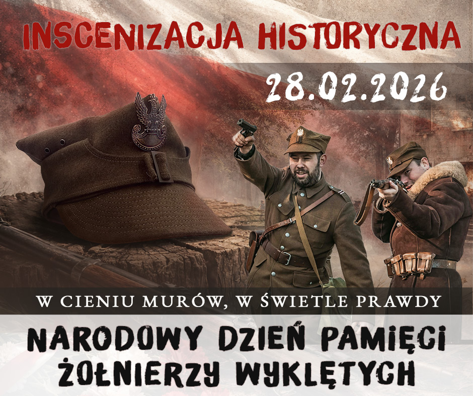 📅 28.02.2026📍 Twierdza Boyen GiżyckoTwierdza Boyen zaprasza na Rodzinny Piknik Historyczny. Sprawdź program wydarzenia
