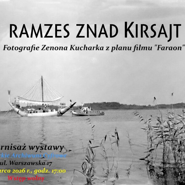 Wernisaż wystawy „Ramzes znad Kirsajt” w Giżycku. Fotografie z planu filmu „Faraon”📅 11.03.2026📍 Giżyckie Archiwum Cyfrowe