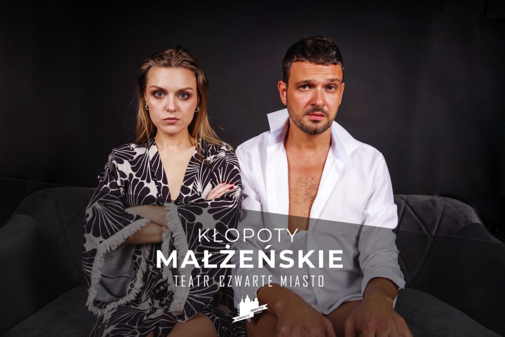 📅 25.04.2026📍 Giżyckie Centrum KulturyTeatr Czwarte Miasto | Kłopoty Małżeńskie