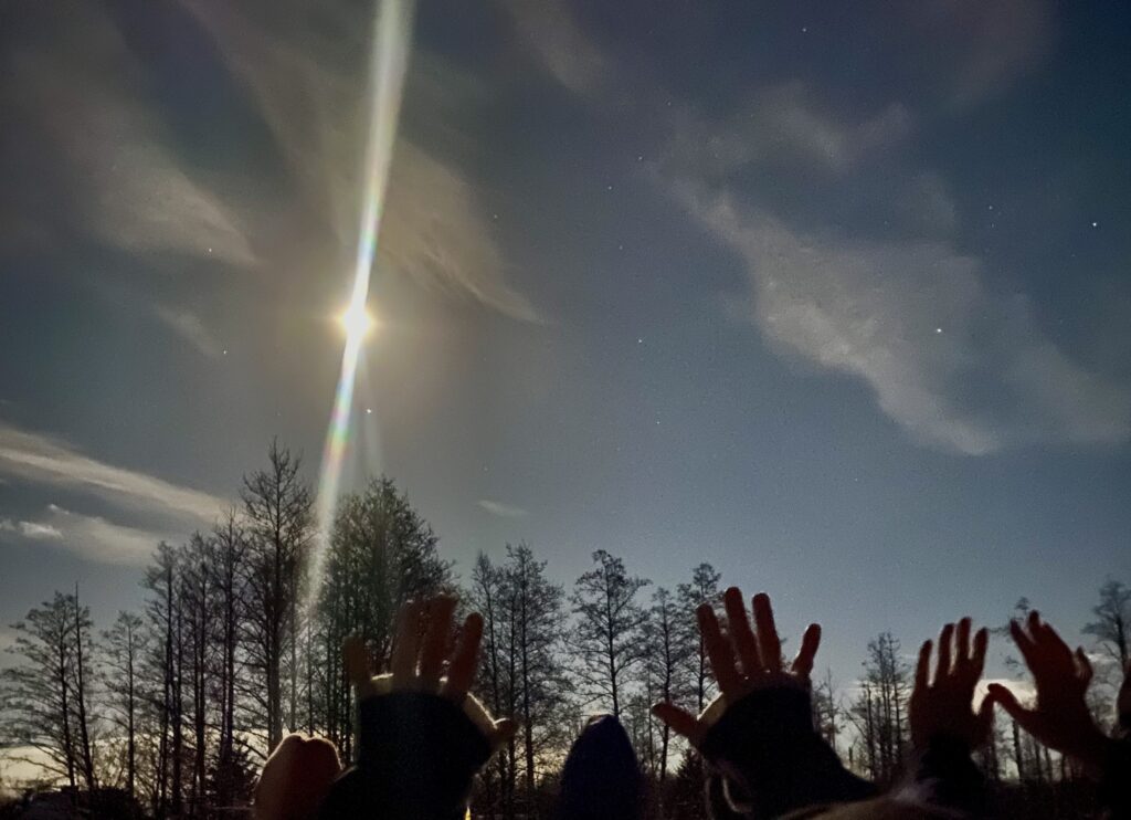 📅 04.03.2026📍 Puszcza BoreckaSpacer księżycowy dla kobiet w Puszczy Boreckiej. Wieczorna włóczęga 4 marca