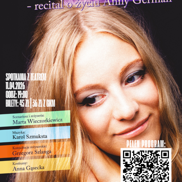 „Wróć do Sorrento” – recital o Annie German | 11 kwietnia📅 11.04.2026📍 Giżyckie Centrum Kultury