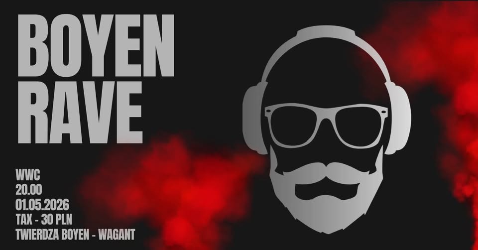 Boyen Rave w Twierdzy Boyen w Giżycku