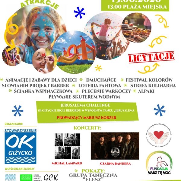 Rodzinny piknik charytatywny z OK Giżycko