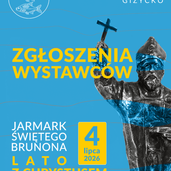 Jarmark Świętego Brunona w Giżycku. Lato z Chrystusem, procesja wodna i regionalne stoiska na Wzgórzu Świętego Brunona