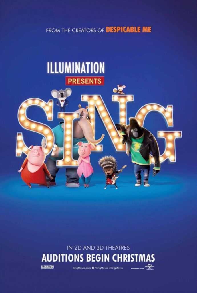 Kino letnie w Giżycku: „Sing” w Porcie Ekomarina