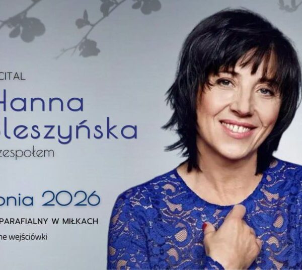 Hanna Śleszyńska z zespołem – recital Art Ex Libris w Miłkach