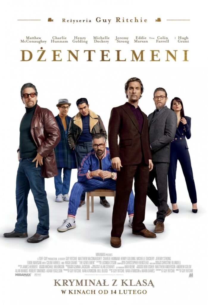 Dżentelmeni – kino letnie w Giżycku 25 sierpnia 2026