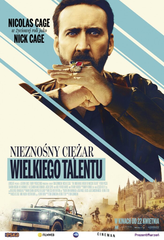 Nieznośny ciężar wielkiego talentu – kino letnie w Giżycku 4 sierpnia 2026