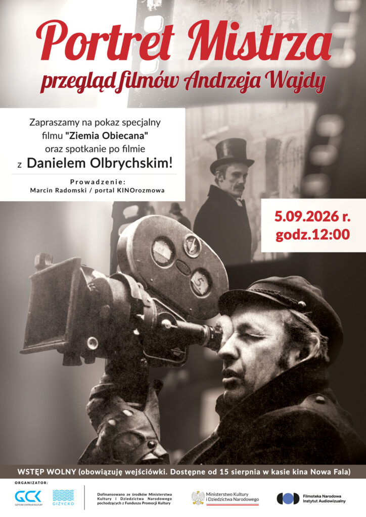 Daniel Olbrychski w Giżycku – Portret Mistrza i film Ziemia obiecana