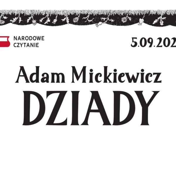 Narodowe Czytanie Dziadów Adama Mickiewicza w Giżycku 2026