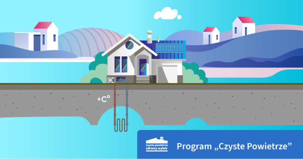 Program Czyste Powietrze – grafika informacyjna
