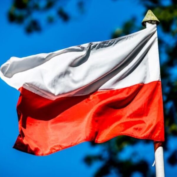 Flaga Polski, zdjęcie ilustracyjne