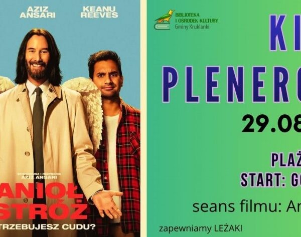 Kino plenerowe w Kruklankach 29 sierpnia 2026, film Anioł Stróż