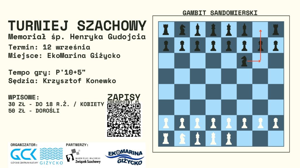 Memoriał Szachowy Henryka Gudojcia 2026 w Giżycku
