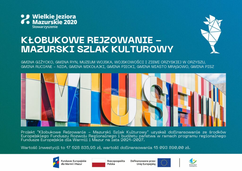 Oficjalna plansza projektu Kłobukowe Rejzowanie z partnerami i kwotą dofinansowania