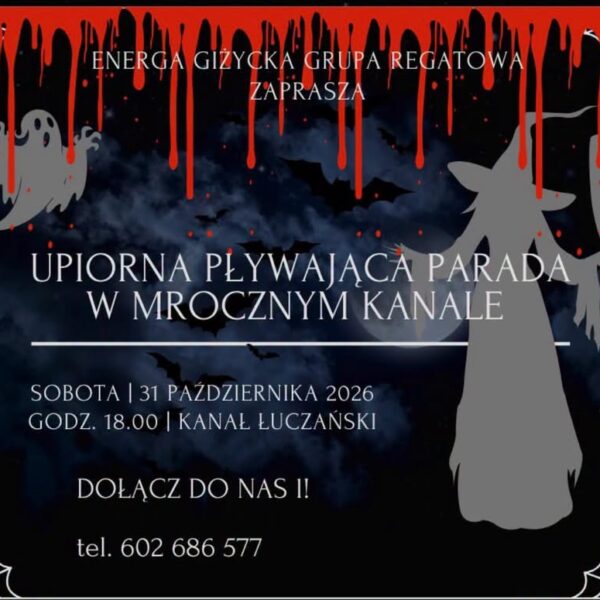 Plakat II Upiornej Pływającej Parady w Kanale Łuczańskim